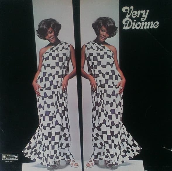 Dionne Warwick – Very Dionne vinyl cover art