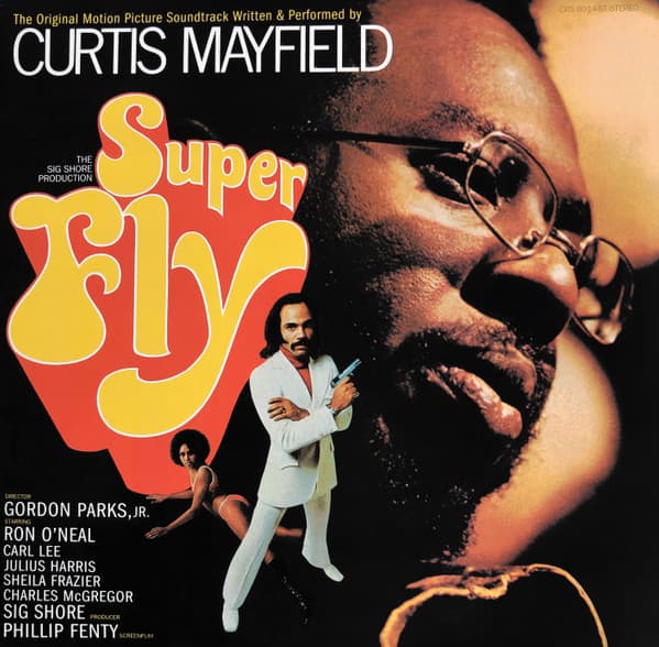 Curtis Mayfield – Super Fly vinyl cover art