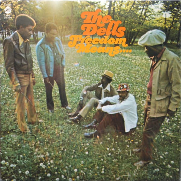 The Dells – Freedom Means.... vinyl cover art