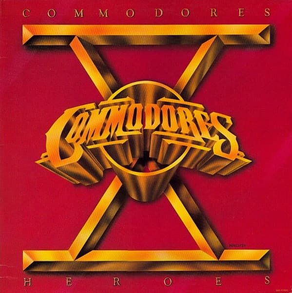 Commodores – Heroes vinyl cover art