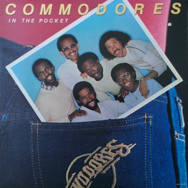 Commodores – In The Pocket vinyl cover art