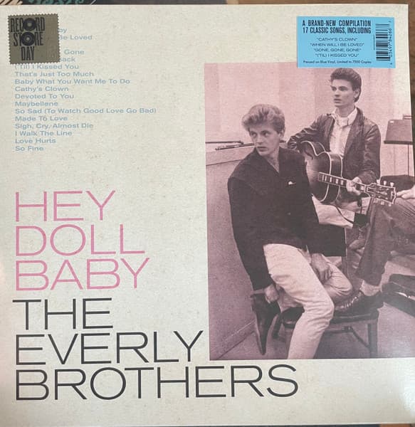 Everly Brothers – Hey Doll Baby vinyl cover art