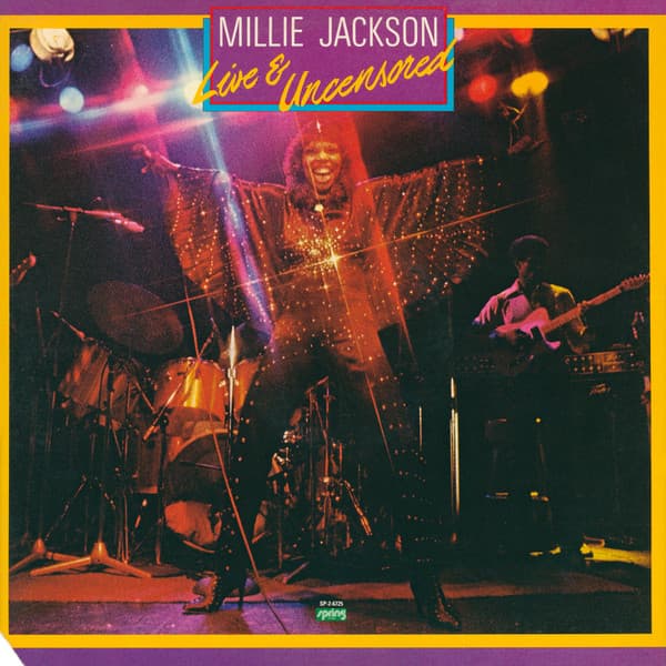 Millie Jackson – Live And Uncensored vinyl cover art