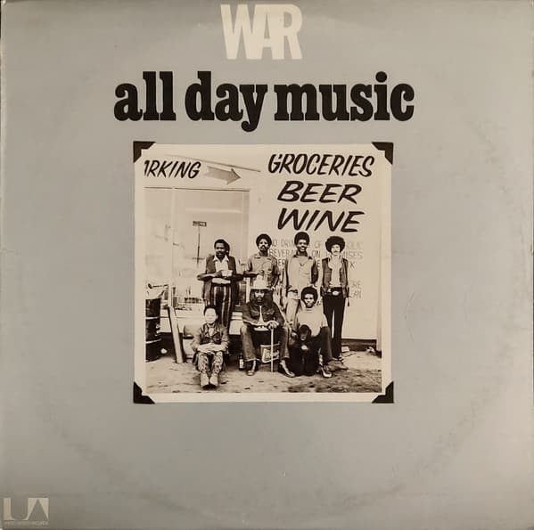 War – All Day Music vinyl cover art
