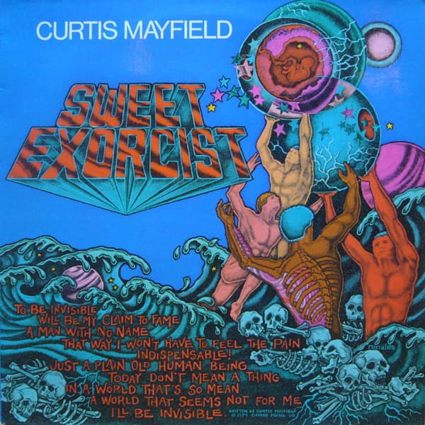 Curtis Mayfield – Sweet Exorcist vinyl cover art