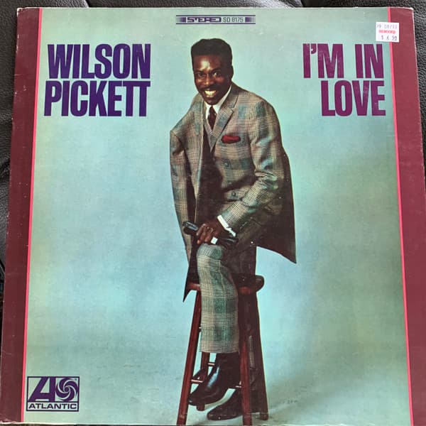 Wilson Pickett – I'M In Love vinyl cover art