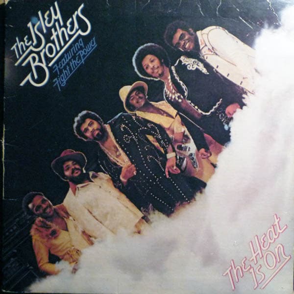 The Isley Brothers – The Heat Is On vinyl cover art