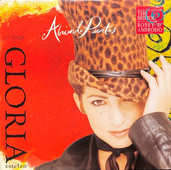 Gloria Estefan – Abriendo Puertas vinyl cover art
