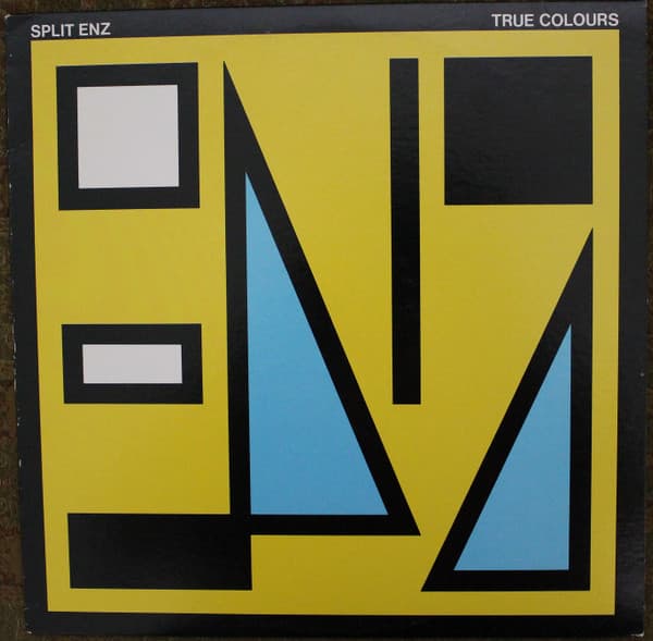 Split Enz – True Colours vinyl cover art