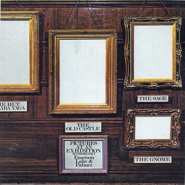 Lake & Palmer Emerson – Pictures At An Exhibition vinyl cover art