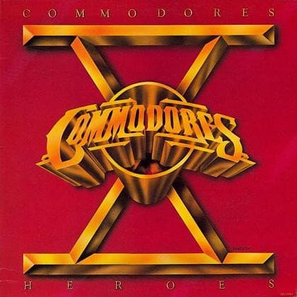 Commodores – Heroes vinyl cover art