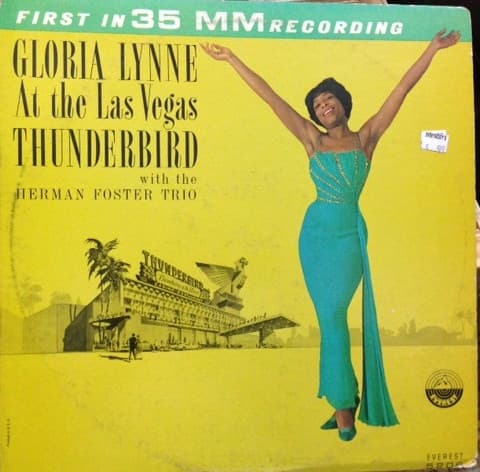 The Herman Foster Trio Gloria Lynne – At The Las Vegas Thunderbird vinyl cover art