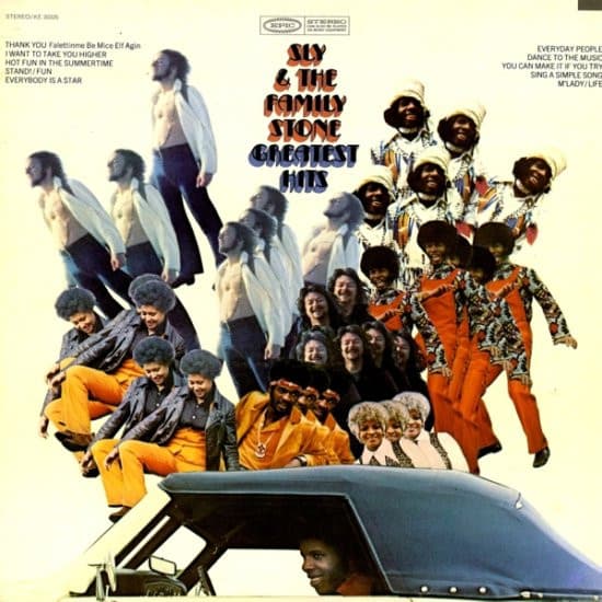 Sly & The Family Stone – Greatest Hits vinyl cover art