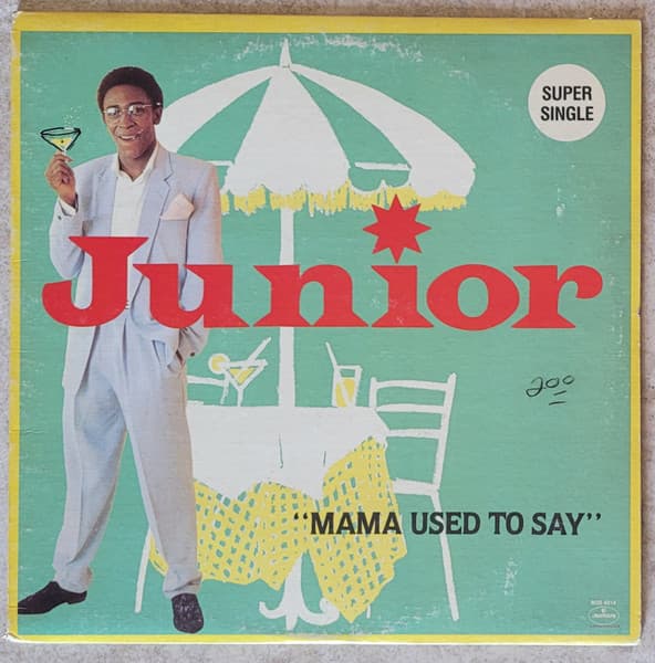 Junior (2) – Mama Used To Say vinyl cover art