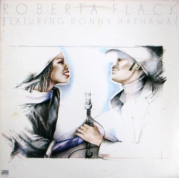 Donny Hathaway Roberta Flack – Roberta Flack Featuring Donny Hathaway vinyl cover art