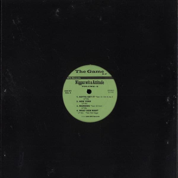 The Game (2) – Niggaz Wit A Attitude Volume-2 vinyl cover art