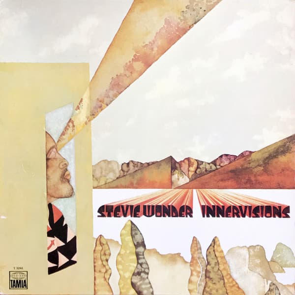 Stevie Wonder – Innervisions vinyl cover art