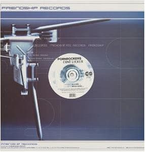 Pornrockers – Hard Trance - Cunt Licker vinyl cover art