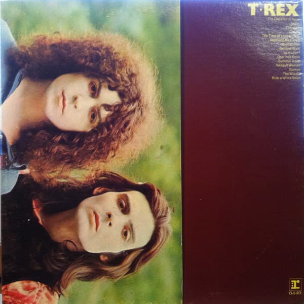 T. Rex – T. Rex vinyl cover art