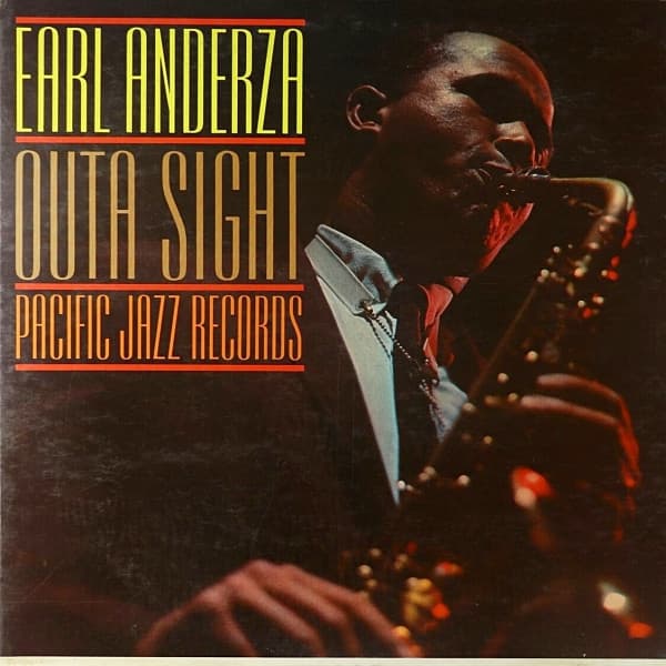 Earl Anderza – Outa Sight vinyl cover art