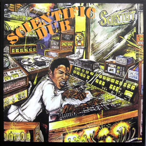 Scientist – Scientific Dub vinyl cover art