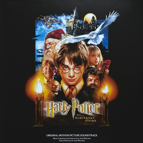 John Williams (4) – Harry Potter And The Sorcerer'S Stone (Original Motion Picture Soundtrack) vinyl cover art