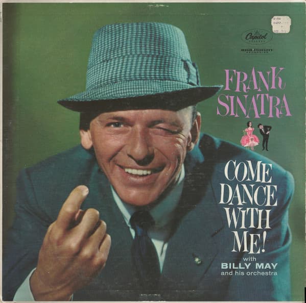 Frank Sinatra – Come Dance With Me! vinyl cover art