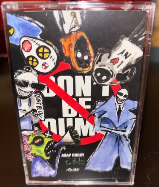 Asap Rocky – Don'T Be Dumb vinyl cover art