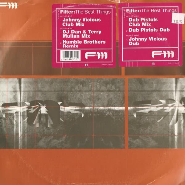 Filter (2) – Progressive House - The Best Things vinyl cover art