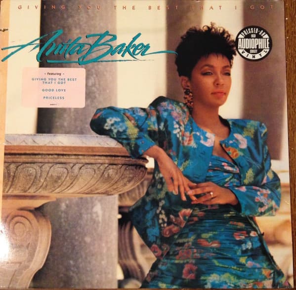 Anita Baker – Giving You The Best That I Got vinyl cover art