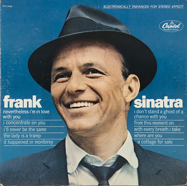 Frank Sinatra – Nevertheless I'M In Love With You vinyl cover art