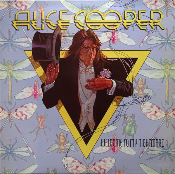 Alice Cooper (2) – Welcome To My Nightmare vinyl cover art