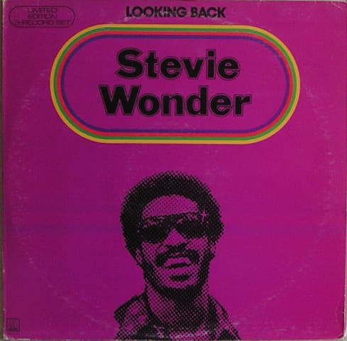 Stevie Wonder – Looking Back vinyl cover art