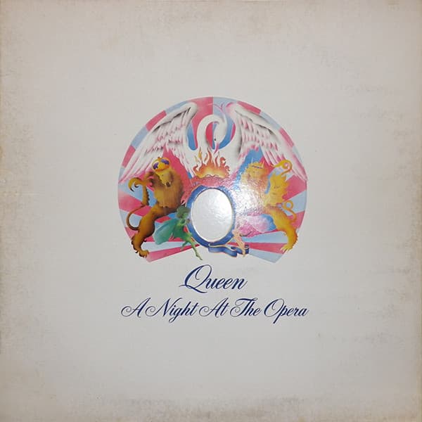 Queen – A Night At The Opera vinyl cover art
