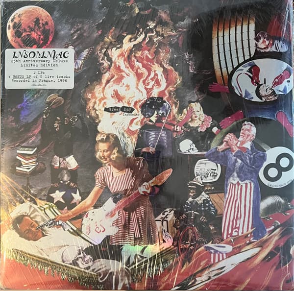 Green Day – Insomniac vinyl cover art