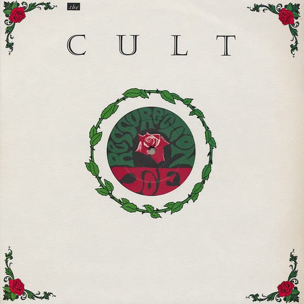 The Cult – Ressurection Joe vinyl cover art