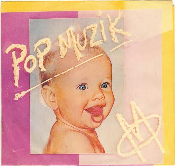 M (2) – Pop Muzik vinyl cover art