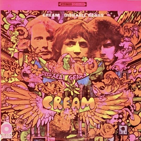 Cream (2) – Disraeli Gears vinyl cover art