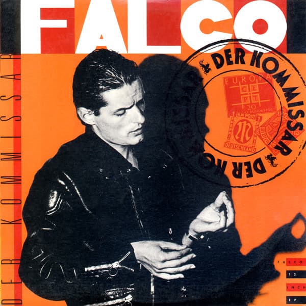 Falco – Synth-Pop - Der Kommissar vinyl cover art