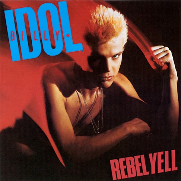 Billy Idol – Rebel Yell vinyl cover art