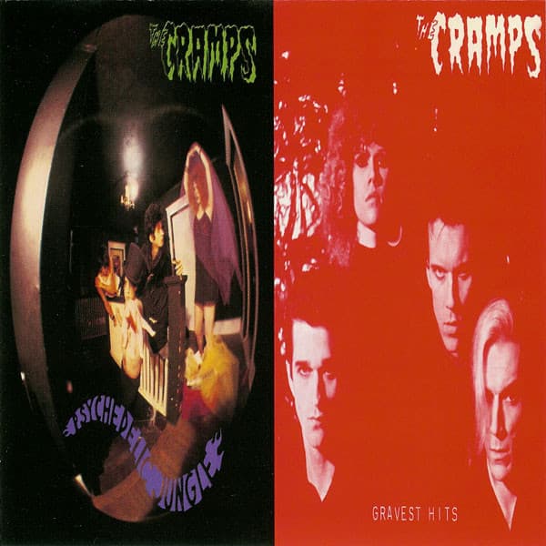 The Cramps – Gravest Hits vinyl cover art