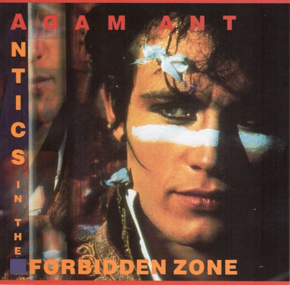 Adam Ant – Antics In The Forbidden Zone vinyl cover art