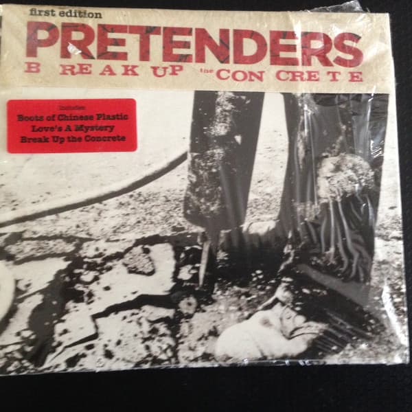 The Pretenders – Break Up The Concrete vinyl cover art