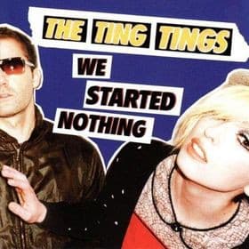 The Ting Tings – We Started Nothing vinyl cover art