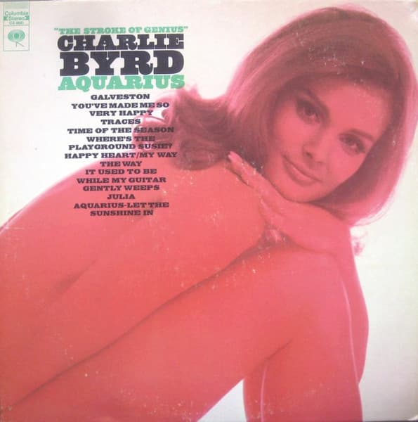 Charlie Byrd – Aquarius vinyl cover art