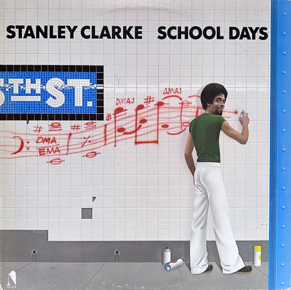 Stanley Clarke – School Days vinyl cover art