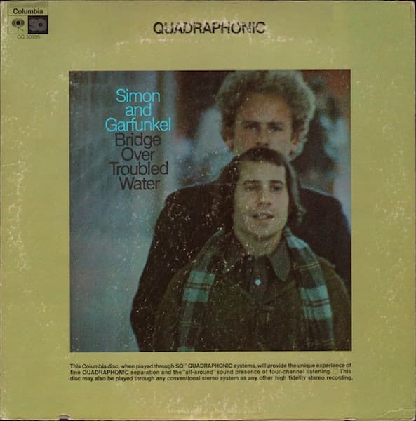 Simon & Garfunkel – Bridge Over Troubled Water vinyl cover art