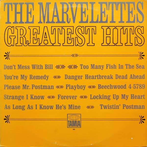 The Marvelettes – Greatest Hits vinyl cover art