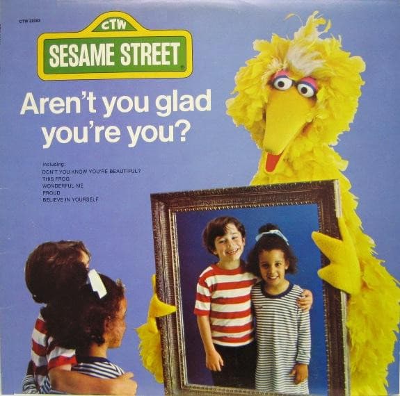 Sesame Street – Aren'T You Glad You'Re You? vinyl cover art