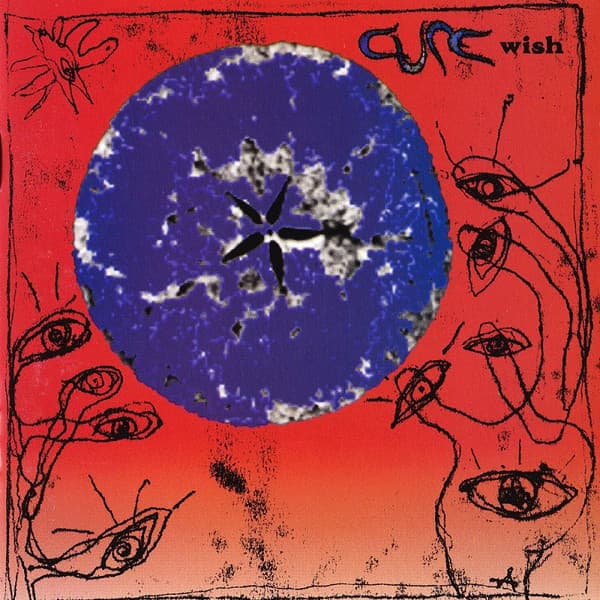 The Cure – Wish vinyl cover art